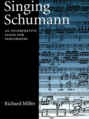 cover image of Singing Schumann